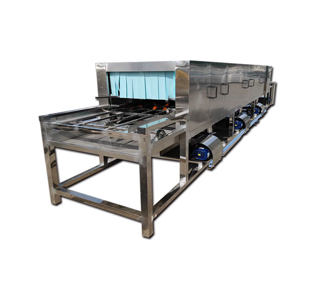 Long line dishwasher